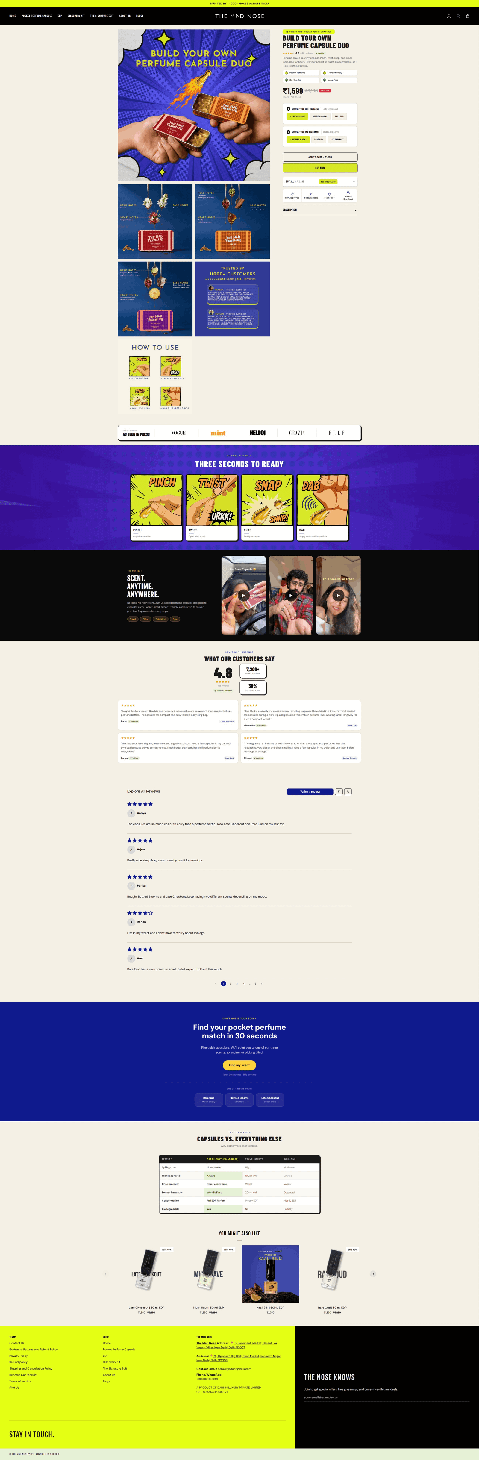 Client website screenshot.